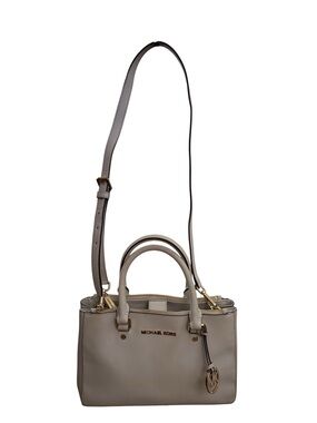 Michael Kors Women's cream Leather Satchel EUC